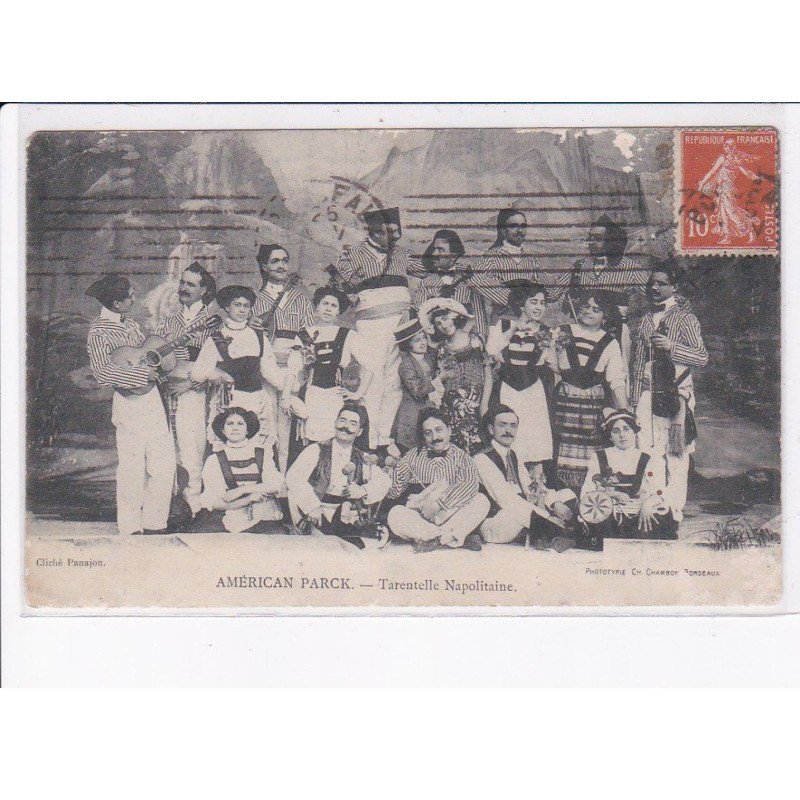 BORDEAUX: luna park, american parck, tarentelle napolitaine - état