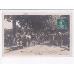 ANGERS: monôme des gad' zarts 1909, le départ, arts et métiers - très bon état