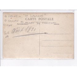 FRANCE: la gauloise, magasin "la gauloise" caviste, arrêt du tramway, vins - état