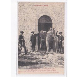 COMINAC: inventaire, à l'appel des cloches, les ours gardent l'entrée de l'église - très bon état