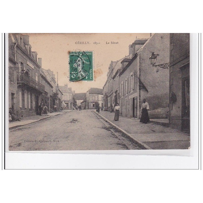 FRANCE : CERILLY : le senat - tres bon etat