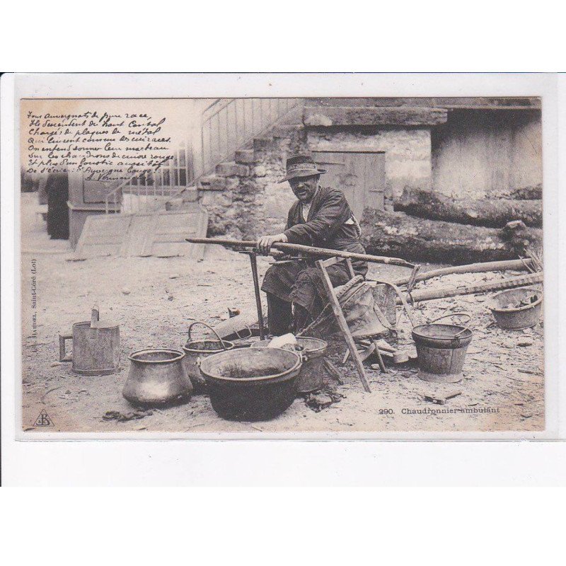 SAINT-CERE: chaudronnier ambulant - état
