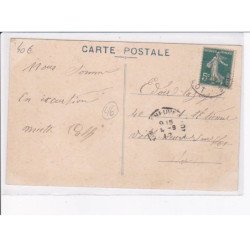 SAINT-CERE: le départ du tramway, place de la république - très bon état