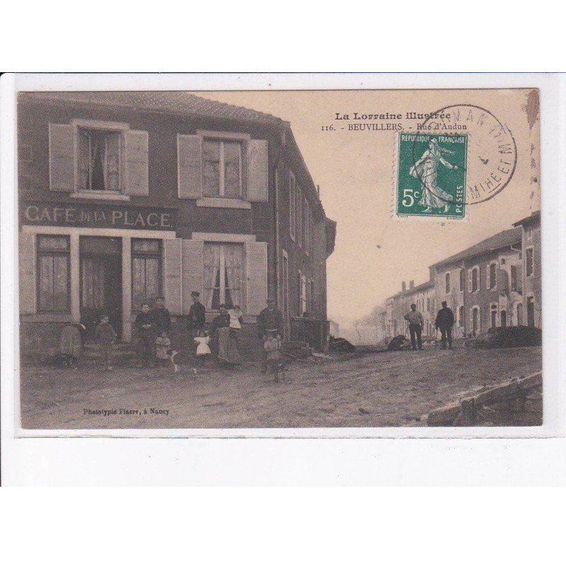 BEUVILLERS: rue d'audun - très bon état