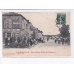 FRESNES-en-WOEVRE: maison clément seners, café-restaurant - état
