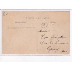 DOMBASLE-en-ARGONNE: la gare, train - très bon état