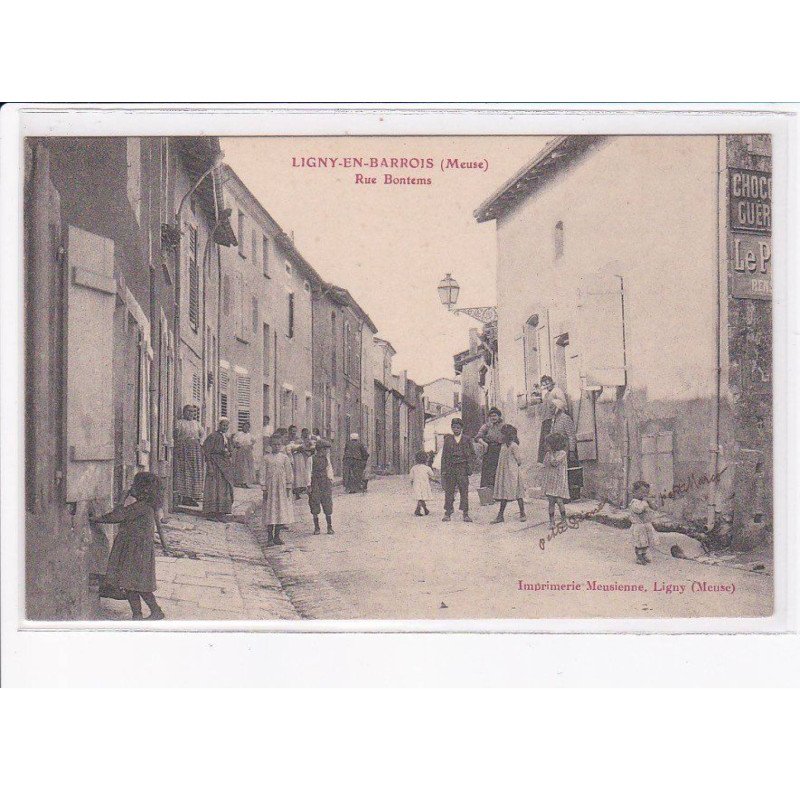 LIGNY-en-BARROIS: rue bontems - très bon état