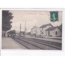 FAINS: la gare, train - très bon état