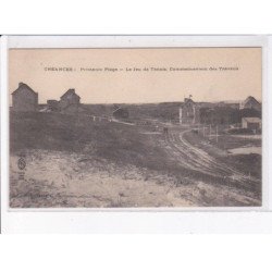 CREANCES: printanin plage, le jeu de tennis, commencement des travaux - très bon état