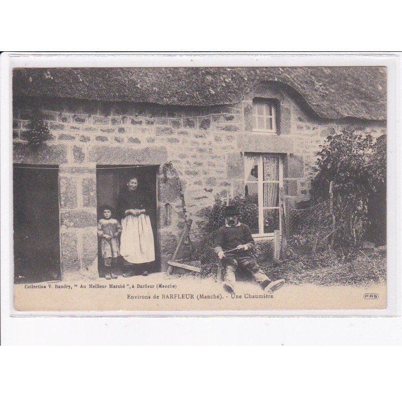 environs de BARFLEUR: une chaumière - très bon état