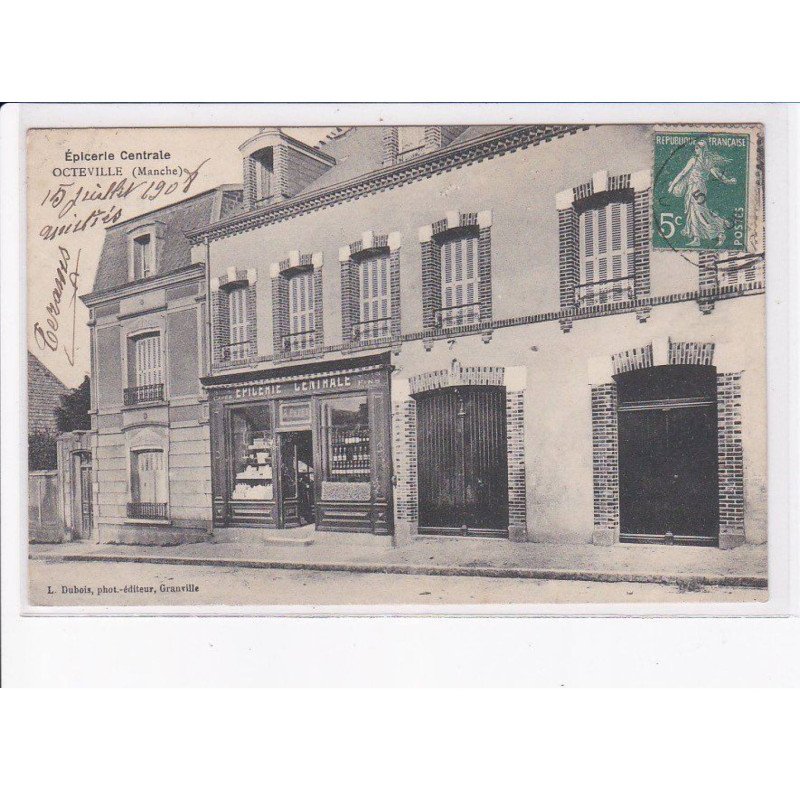 OCTEVILLE: épicerie centrale - très bon état