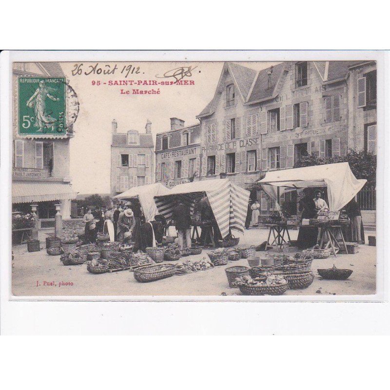 SAINT-PAIR-sur-MER: le marché - très bon état