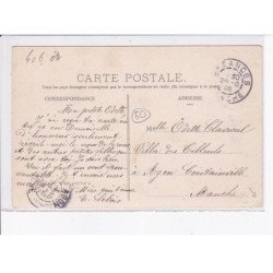 CREANCES: scène de village - état