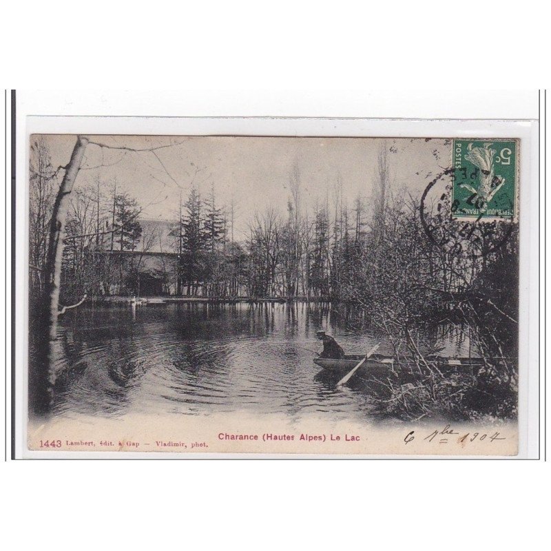 FRANCE : CHARANCE : le lac - tres bon etat