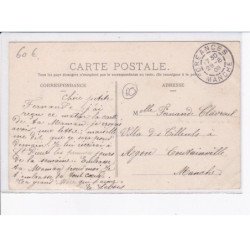 CREANCES: place de la mairie, école communale de filles - très bon état