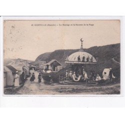 DONVILLE: le manège et la buvette de la plage - très bon état