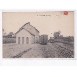 BRECEY: la gare - état