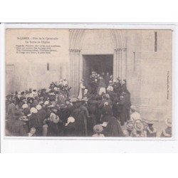 SAINT-JAMES: fête de la centenaire, la sortie de l'église - très bon état