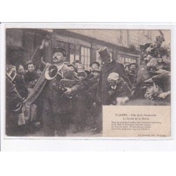 SAINT-JAMES: fête de la centenaire, la sortie de la mairie - très bon état