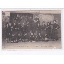 AGON-COUTAINVILLE: kermesse de la plage, orchestre de tziganes - état