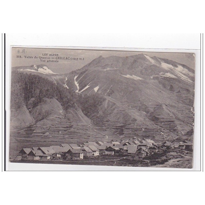 FRANCE : CEILLAC : vue generale - tres bon etat FRANCE : CEILLAC : vue generale - tres bon etat