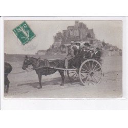 LE MONT-SAINT-MICHEL: genets, attelage - très bon état