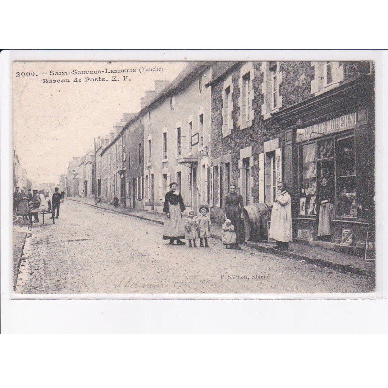 SAINT-SAUVEUR-LENDELIN: bureau de poste - très bon état