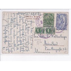 COSTA-RICA: philatelie, attelage boeuf, digging sang from tiribi river - très bon état