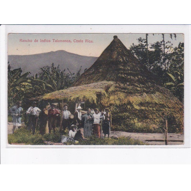 COSTA-RICA: rancho de indios talamanca, philatelie - très bon état