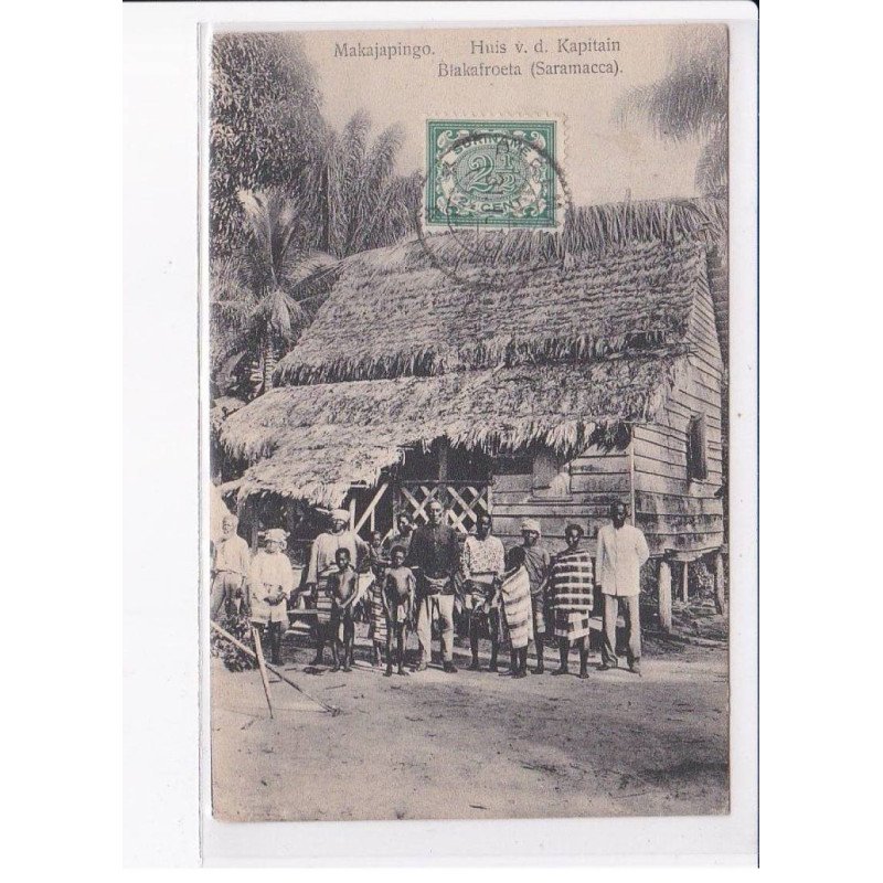 SURINAME: MAKAJAPINGO: huis v d. kapitain blakafroeta (saramacca) - très bon état