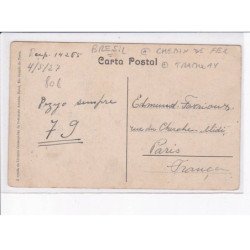 BREZIL: chemin de fer, tramway, mante petropolis - très bon état