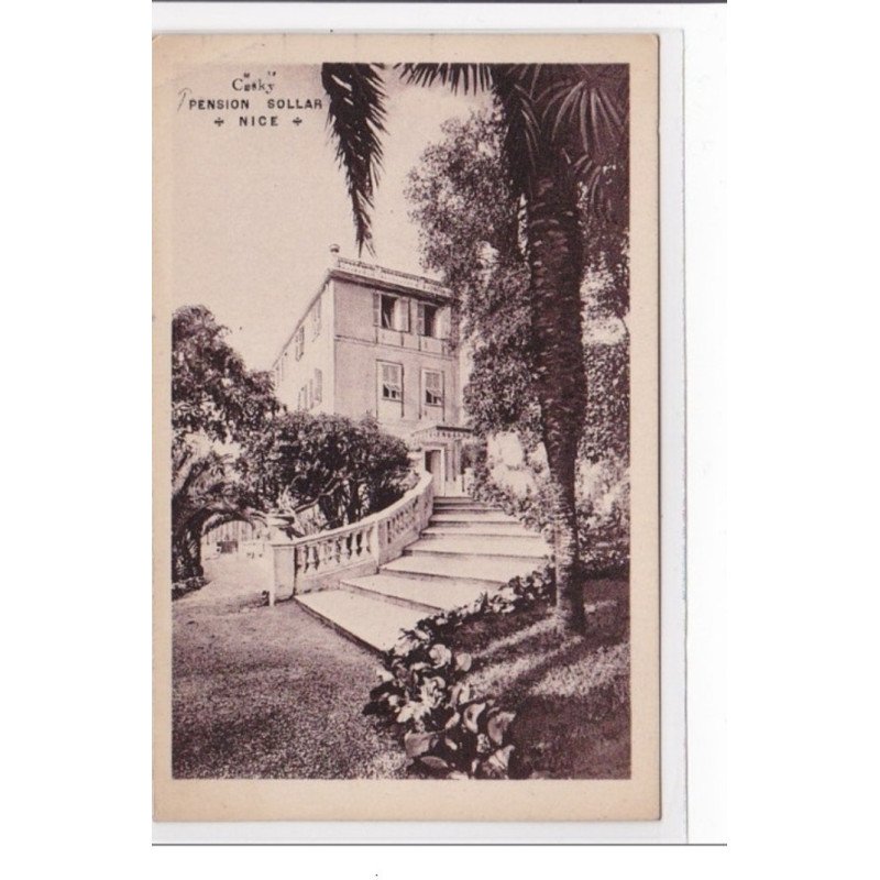 FRANCE : NICE : pension sollar - etat