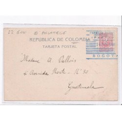 COLOMBIE: BOGOTA: panorama de bogota, philatelie - état