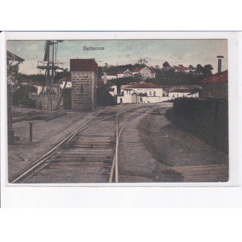 BREZIL: barbacena, chemin de fer - très bon état