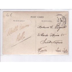 PANAMA: alligator captured at puerto bello 14 foot 6 inches long - très bon état