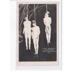 ETATS-UNIS: voir texte, 3 pendus, pendaison sans aucun jugement (photo Taylor)- très bon état