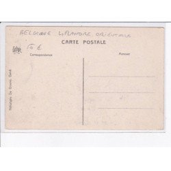 BELGIQUE: FLANDRE ORIENTAL: MELLE: incendie et l'attaque de melle, le caisson d'artillerie - très bon état