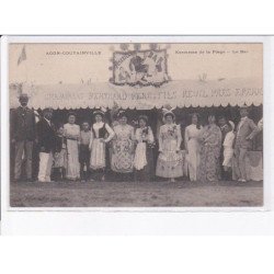 AGON-COUTAINVILLE: kermesse de la plage, le bar - très bon état