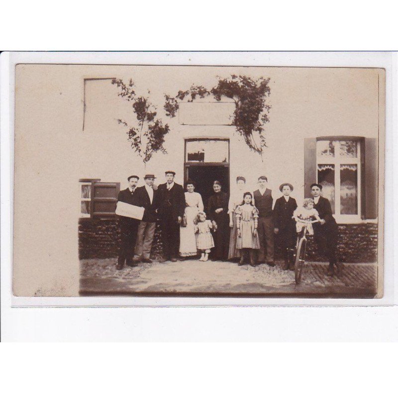 FRANCE: carte photo, à localiser, estamminet - très bon état