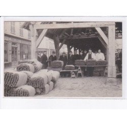 FRANCE: carte photo, à localiser, marché - très bon état