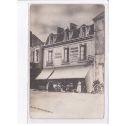 FRANCE: carte photo, à localiser, café L. Charliac, restaurant parisien - très bon état