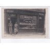 FRANCE: carte photo, à localiser, épicerie, café buvette, Rivier - très bon état
