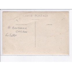 FRANCE: carte photo, à localiser, boucherie cheron - état