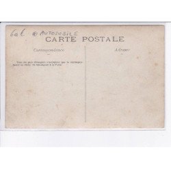 FRANCE: carte photo, à localiser, automobile, capotes et limousines démontables - très bon état