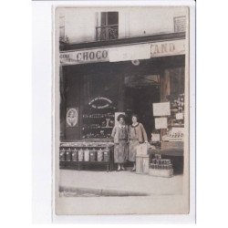 FRANCE: carte photo, à localiser, thés des chrysanthemes, chocolat - très bon état