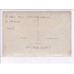 FRANCE: carte photo, à localiser, thés des chrysanthemes, chocolat - très bon état
