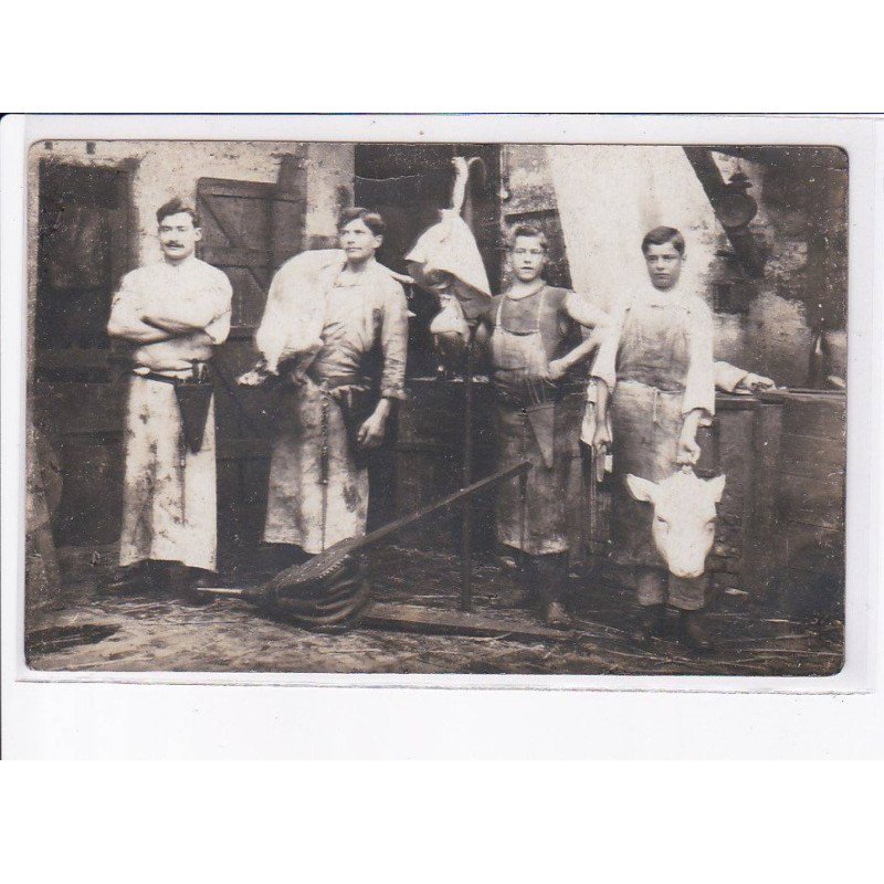 FRANCE: carte photo, à localiser, abbatoirs - état