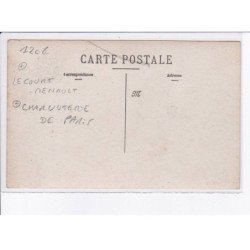 FRANCE: carte photo, à localiser, le court-menault, charcuterie de paris - très bon état