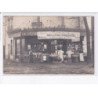 FRANCE: carte photo, à localiser, épicerie morin, volailles - état