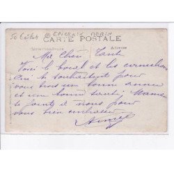 FRANCE: carte photo, à localiser, épicerie morin, volailles - état
